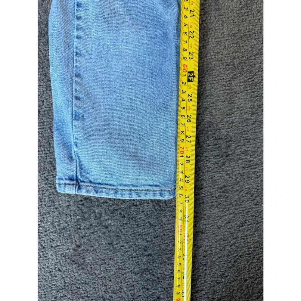 Levis 511 Distressed Light Wash Straight Leg Jeans Mens 36x30 Blue‎ WaterLess
